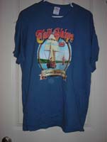 Slate Blue Ships Decal 2008 T-Shirt (Adult)